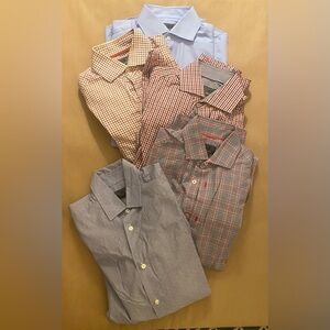 Lot of 5 H&M Premium Cotton Collard shirts